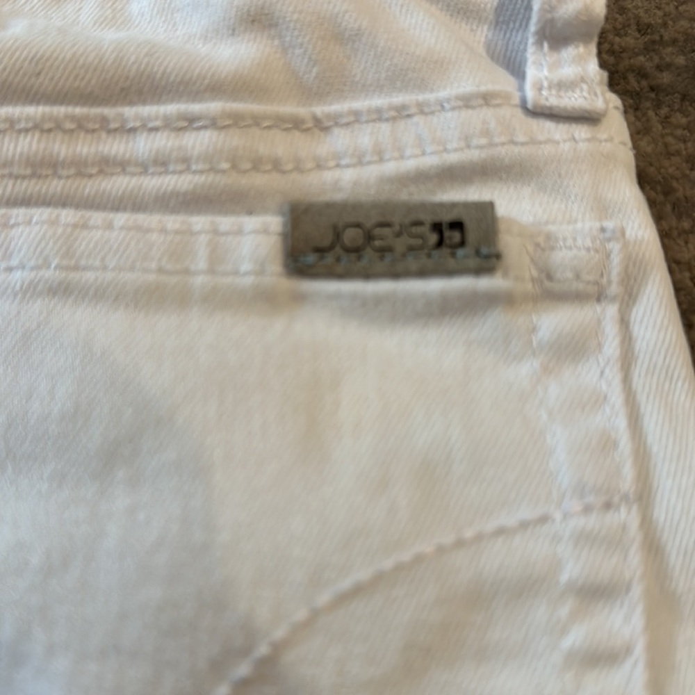 JOES WHITE DISTRESSED KIDS SKINNY JEANS SIZE 7 - Picture 8 of 12